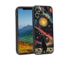 thumbnail image 1 of universe-with-colorful-3 Phone Case, Designed for iPhone 12 Pro Case Soft Silicon for women girls boys wife gift,Shockproof Phone Cover, 1 of 1