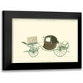 thumbnail image 1 of unknown 24x17 Black Modern Framed Museum Art Print Titled - Antique Carriage IV, 1 of 5