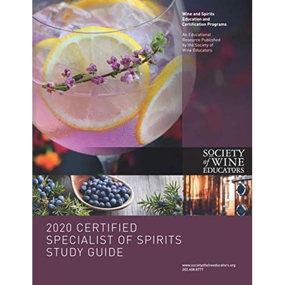 Pre-Owned 2020 Certified Specialist of Spirits Study Guide Paperback