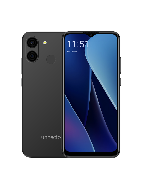 Bolt 1U | Dual SIM | Unlocked Smartphone | Android 15 (Go Edition) | 2 Day Battery | 6.52 HD+ Display | 3GB RAM | 32GB Storage | 12MP Camera | Black