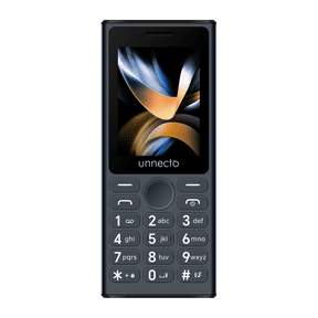 unnecto Bolt F1 | Dual SIM | 4G/LTE | Unlocked | Bluetooth | 2.4 Screen | Large Keypad | International Version | Grey