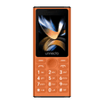 thumbnail image 1 of unnecto Bolt F1 | Dual SIM | 4G/LTE | Unlocked | Bluetooth | 2.4” Screen | Large Keypad | International Version | Orange, 1 of 1