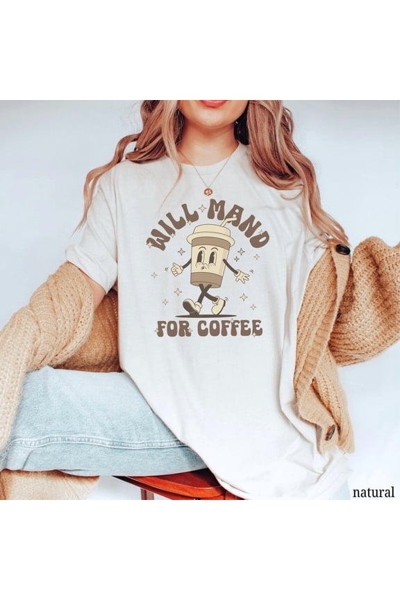 unny Registered Behavior Tech Crew Neck, ABA Therapy T Shirt, Will Mand for Coffee Top, Slp Tee, BCBA Tshirt, School Rbt Gift