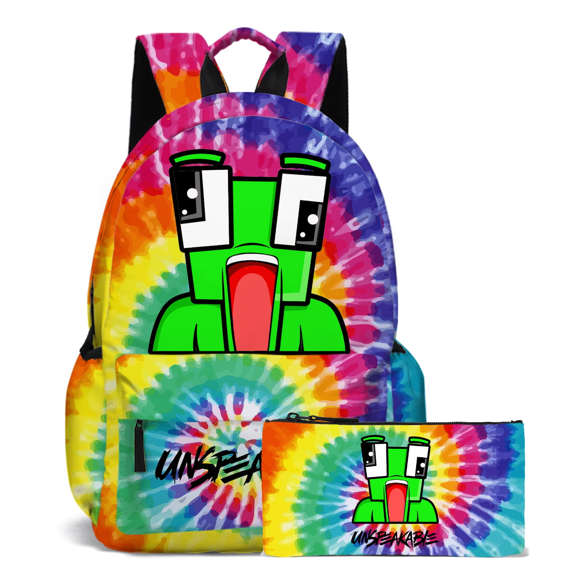 unspeakable pattern school bag backpack student backpack