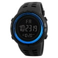 thumbnail image 1 of Latrodar Black Large-Screen Sports Watch Is And Has Luminous Blue Reduced Price, 1 of 1