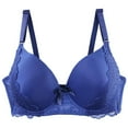 thumbnail image 1 of up to 65% off!Sheghy Affordable Bras under $15 Breathable Bamboo Fiber Bras,Blue 115, 1 of 3