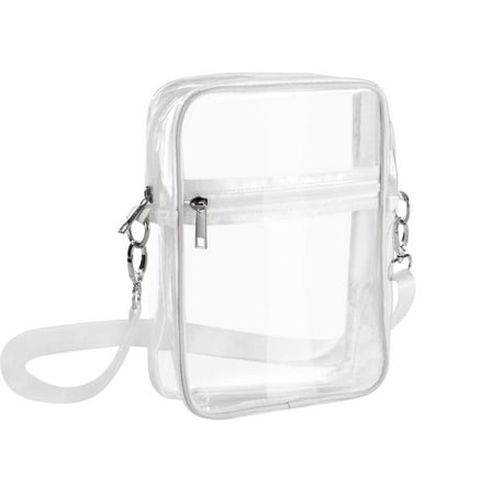 up to 65% off karymi Clear Bag Stadium Approved Work & Business Travel Unisex Clear Crossbody Shoulder Bag up to 90% off
