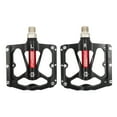thumbnail image 1 of upanbike Mountain Bike Pedals Aluminum MTB Flat Pedals, Black, 1 of 6