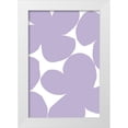 thumbnail image 1 of uplusmestudio 13x18 White Modern Wood Framed Museum Art Print Titled - Clumsy Flowers No 1, 1 of 4