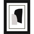 thumbnail image 1 of uplusmestudio 17x24 Black Ornate Wood Framed with Double Matting Museum Art Print Titled - Abstractions No 5, 1 of 4