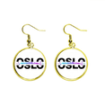 thumbnail image 1 of urban radio oslo architecture earring dangle en drop earring jewelry woman, 1 of 4