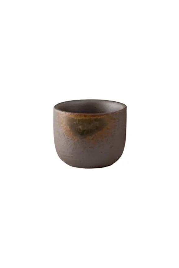 Brown Glazed Sak Cup