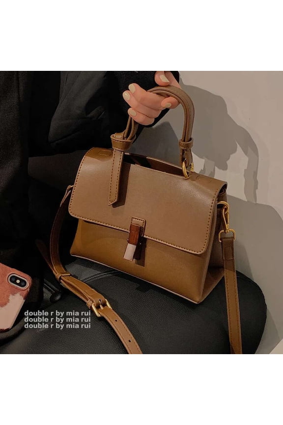 urious Vintage-Style Ladies' Crossbody and Tote Bag Made of Premium Material