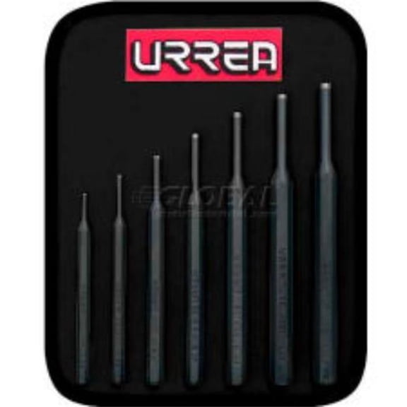Urrea Professional Tools B992586 47A Drive Pin Punch Set - 7 Pieces