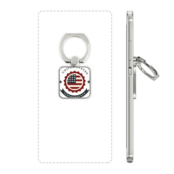 usa shied independent day america square cell ph stand holder bracket universal support