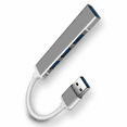 thumbnail image 1 of usb splitter 3.0 hub hub one drag four aluminum alloy usb extender mini docking station accessories, 1 of 7