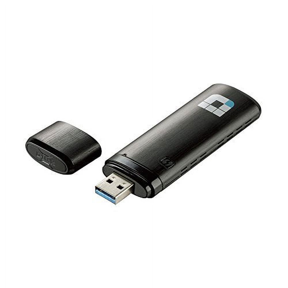 used D-Link DWA-182 Wireless AC1200 Dual Band USB Adapter with Cradle - image 1 of 5