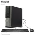 thumbnail image 1 of Pre-Owned Dell OptiPlex 7010 SFF, Intel Core I3-3240 3.4G, 4G DDR3, 320G, DVD, WiFi, BT 4.0, USB 3.0, VGA, DP, W10P64-Multi Languages Support (EN/ES/FR), 1 year warranty Used Grade A, 1 of 7