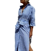 chinese dress ladies Belted T-Shirt Dress main image 1