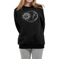 thumbnail image 1 of utcoco Womens Crew Neck Loose Fit Long Sleeve Pullover Tops, 1 of 4