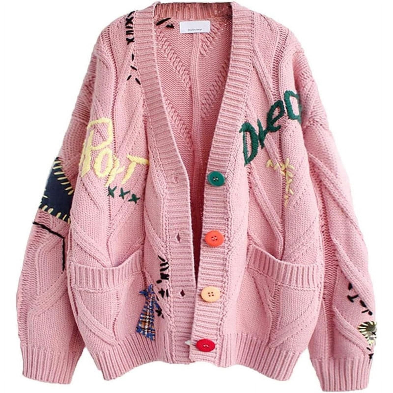 Graffiti Loose Idle Cardigan