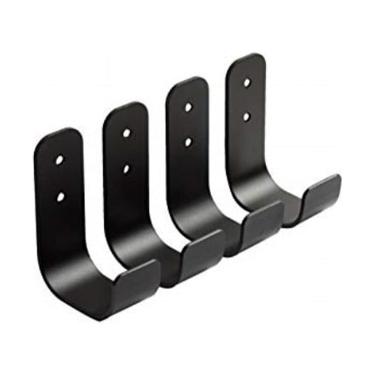 utility j hooks (4 pack) heavy duty solid metal, wall mount - best
