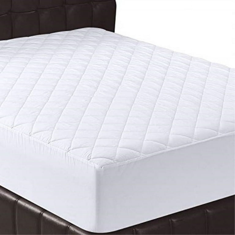 Utopia Bedding Quilted Fitted Mattress Pad Cover Stretches up to