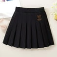 thumbnail image 1 of uublik Athletic Skirts Girls Black Pleated Skirts School Kids Casual Mini Flare A Line Uniform Skorts Skirt Size 4T-14, 1 of 3