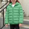 thumbnail image 1 of uublik Boys Down Jackets Winter Quilted Puffer Jacket Warm Hooded Parka Snow Coats Size 4T-14 Gray, 1 of 5