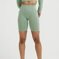 thumbnail image 1 of uublik Cargo Shorts Women Butt Lift Stretch Bermuda Shorts Womens Hiking Shorts Green L, 1 of 5