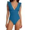 thumbnail image 1 of uublik Cute Swimsuit Women Navy Slimming Bathing Suit 1 Piece Beach Outfit Sport Swim Suits, 1 of 5