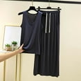 thumbnail image 1 of uublik Dress Pajamas for Women Set Tank Top and Pants Soft Comfy Pajamas Set 2 Piece Outfits, 1 of 3