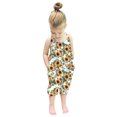 thumbnail image 1 of uublik Girls' Jumpsuits & Rompers Sleeveless Summer Romper Jumpsuit Playsuit Clothes Yellow, Size 1T-6, 1 of 5
