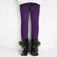 thumbnail image 1 of uublik Girls Leggings Purple Fleece Lined Leggings Kids Winter Warm Leggings Thermal Full Length Pants, Size 2T-11, 1 of 4