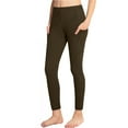 thumbnail image 1 of uublik Girls Leggings Size 2T-13 Kids Pants for Yoga Dance Workout Toddler Teens Coffee, 1 of 5