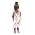 thumbnail image 1 of uublik Girls Rompers with Pockets Star Strap Romper Summer Outfits Red, Size 1T-6, 1 of 5