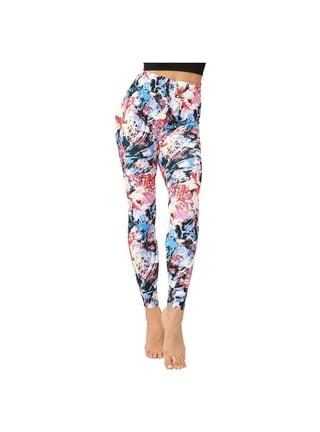  Ladies Solid Color Leggings with Pockets Business Casual  Leggings for Women Tummy Control Pants for Women Floral Printed Baggy Leggings  Women with Pockets Set Daily Deals Cheap Gifts : Clothing, Shoes