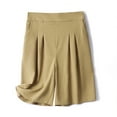 thumbnail image 1 of uublik High Waisted Workout Shorts Women Loose Super Soft Shorts Casual Summer Khaki, 1 of 3