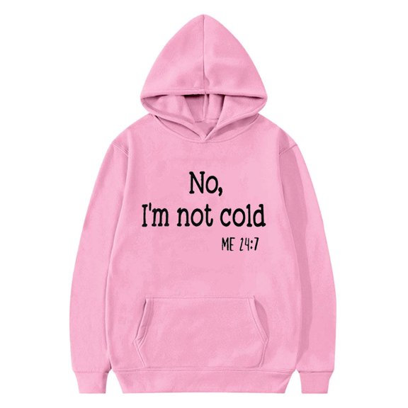 uublik Holiday Sweatshirt for Girl Loose Casual Hoodies Long Sleeve Pullover Hooded Tops With Pockets Size 2T-13 Pink