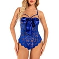 thumbnail image 1 of uublik Lingerie Set for Women Sexy Naughty Babydoll Plus Size Lace Sexy Naughty Bodysuit, 1 of 2