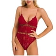 thumbnail image 1 of uublik Lingerie Set for Women Sexy Naughty Babydoll Plus Size Lace Sexy Naughty Bodysuit, 1 of 4