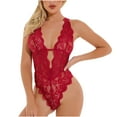thumbnail image 1 of uublik Lingerie Set for Women Sexy Naughty Bodysuit Plus Size Babydoll Lace Sexy Naughty, 1 of 5
