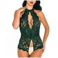 thumbnail image 1 of uublik Lingerie Set for Women Sexy Naughty Lace Plus Size Bodysuit Babydoll Sexy Naughty, 1 of 5