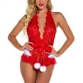 thumbnail image 1 of uublik Lingerie Set for Women Sexy Naughty Plus Size Babydoll Lace Bodysuit Sexy Naughty, 1 of 5