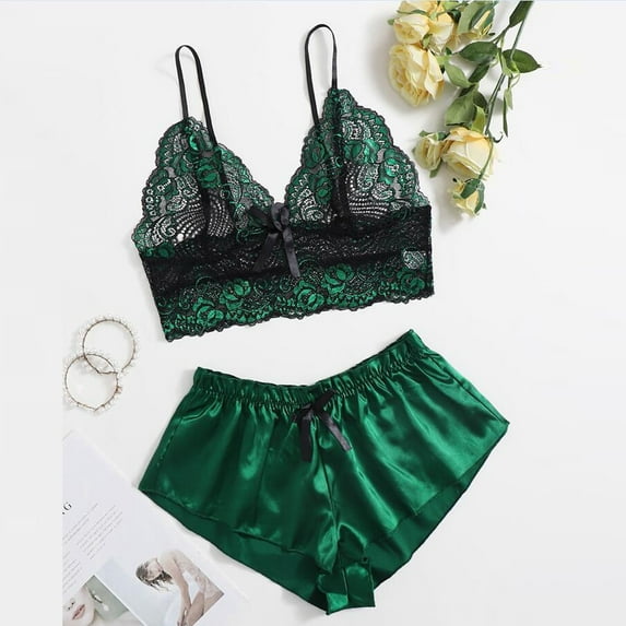 uublik Lingerie Set for Women Sexy Naughty Plus Size Lace Bodysuit Sexy Naughty Babydoll