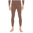 thumbnail image 1 of uublik Mens' Thermal Pants Sports Tights Leggings Winter Athletic Baselayer Bottoms, Brown, 1 of 5