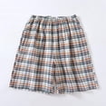 thumbnail image 1 of uublik Pajama Shorts Men Sleep Lounge Sweatshorts Comfy Sleepwear Bottoms Orange, 1 of 3