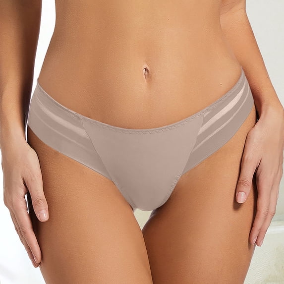 uublik Panties Women Pink Ladies Seamless Brief Comfort Womens Lace Panties