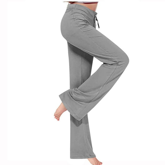 uublik Pants Girls Size 4T-14 Casual Pants Elastic Waist Hiking School Uniform Sweatpants Joggers Gray