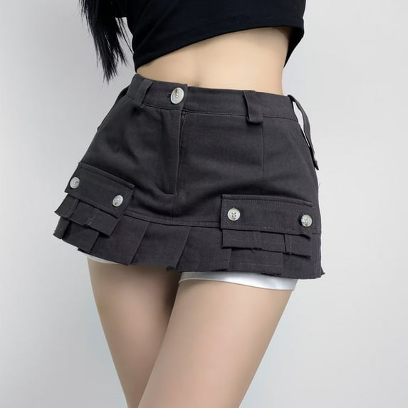 uublik Plus Size Shorts for Women Super Soft Casual Shorts Summer Black